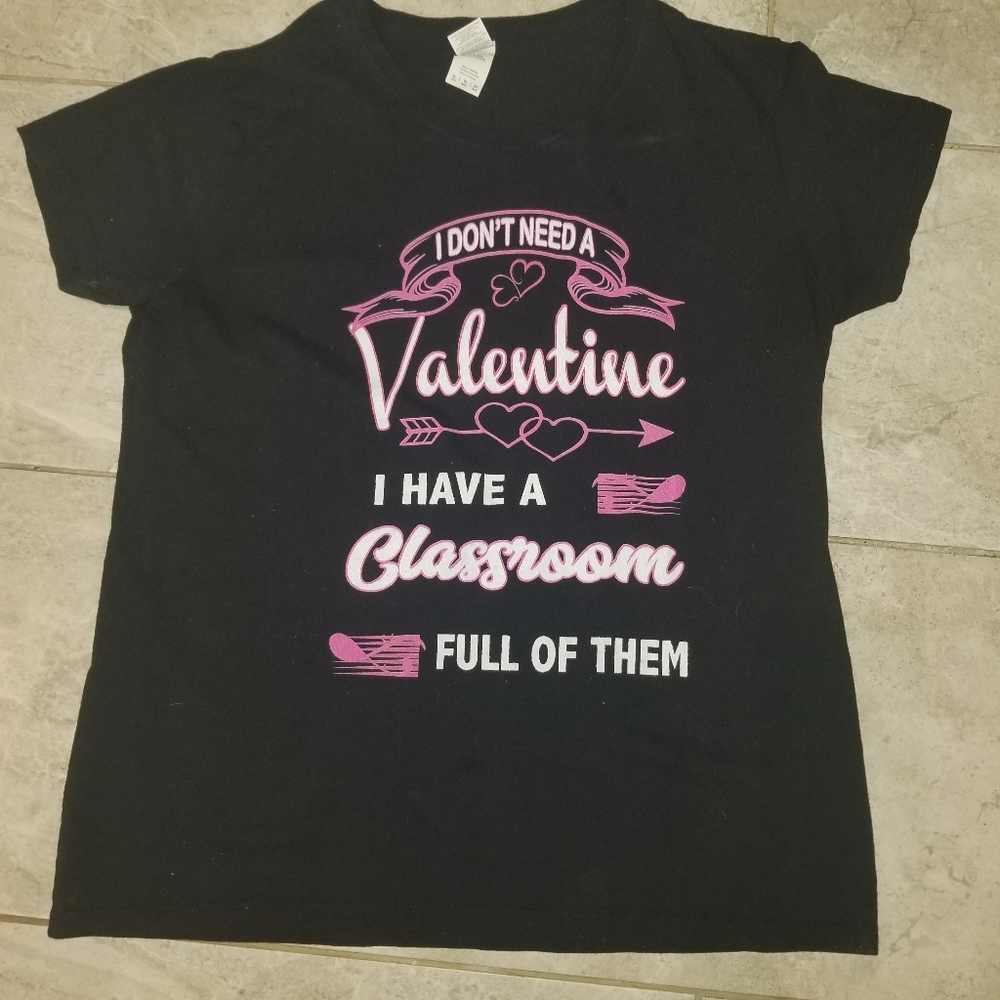 Valentine's Day Teacher Tshirt